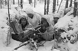 A Finnish Maxim M-32 machine gun nest during the Winter War.jpg