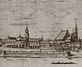 View form Vistula River, 1641