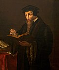 Thumbnail for File:Enoch Seeman the younger (c.1694-1745) - John Calvin (1509–1564) - 485033 - National Trust.jpg