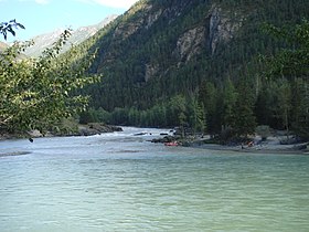 Confluence of Katun and Argut Rivers