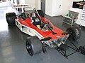 McLaren M23 (1973 - 1977) with much of the bodywork removed.