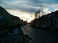 Bahnhofstraße in Lower Austrian town, Gramatneusiedl