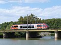 Pont ferroviaire sur l'Hérault.