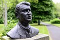 Bust of Michael Collins at Merrion Square Park, Dublin, Ireland.]]