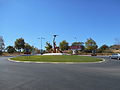 Naked man roundabout