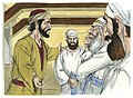 Luke 22:04-5 Judas betrays Jesus