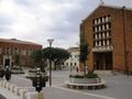 Church's view from ex "Casa del Fascio" (House of Fascism)