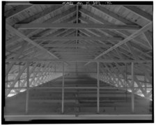 TYPICAL PORTION OF BARN TRUSS- CD-E. - Hialeah Park Race Track, East Fourth Avenue, Hialeah, Miami-Dade County, FL HABS FLA,13-HIAL,1-92.tif