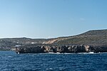 Thumbnail for File:Antikythera island seen from ferry from Kissamos.jpg