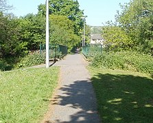 Bettws Brook footbridge, Newport - geograph.org.uk - 2398835.jpg