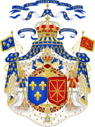 Grand Royal Coat of Arms of France & Navarre.svg