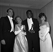 Gregory Peck, Annabella, Sidney Poitier, and Anne Bancroft.jpg