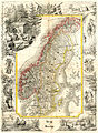 Norway and Sweden in 1847 by Peter Andreas Munch