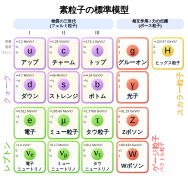 Standard Model of Elementary Particles-ja.svg