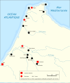 français Colonies et municipes romains.