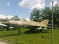 A retired Bulgarian MiG-21bis in the National Museum of Military History, Sofia