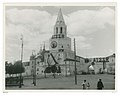 Spasskiy tower and Preobrazhenskiy monastery in Kazan Kremlin shortly after 1917l