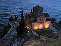 Македонски: Црква „Свети Јован Канео“ во Охрид. English: The church "St. John at Kaneo" in Ohrid.