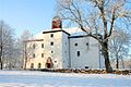 English: Torpa stenhus is a medieval castles near Åsunden. Svenska: Torpa stenhus är ett 1400-talsslott i Tranemo kommun.