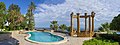 View of the gulf of Palermo from Hotel Villa Igiea