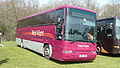 Southern Vectis 594 Brook Ledge (R812 NUD), a Volvo B10M-62/Plaxton Premiere 350. It wears West Wight livery.}}