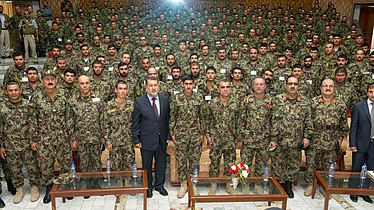 Inside Kabul Military Training Center in 2012