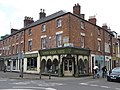 road junction in Oakham town centre