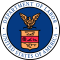 USDOL Seal circa 2015