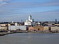 Helsinki Cathedral and market square, tilt corrected