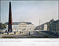 Clemensplatz um 1830