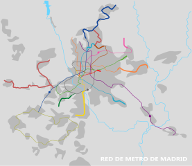 Madrid Metro in 2007