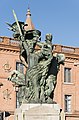   War monument Montauban - Western exposure