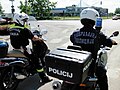 Traffic police in Novi Sad