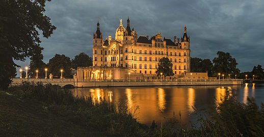 Schwerin Castle, Schwerin, Germany