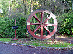 10.11.14 Antriebsscheibe der Merkurbergbahn