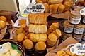 * Nomination: Smoked highlander cheese (possibly from sheep's milk) at a folk art fair on Rynek Główny in Kraków --Kritzolina 16:09, 16 August 2024 (UTC) * * Review needed