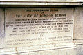 The Foundation Stone of the City of London School.