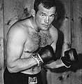 English: Ingemar Johansson (1932-2009), boxer from Göteborg.