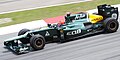 Kovalainen at the Malaysian GP