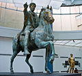 Marcus Aurelius statue in Musei Capitolini