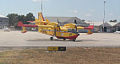 fire fighter airplane Rom-Ciampino