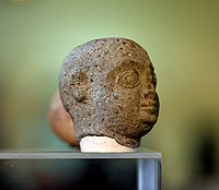 Head of a Sumerian male from Khafajah, Diyala Region, Iraq