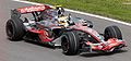 Hamilton at the Canadian GP, victory lap