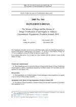 Thumbnail for File:The Misuse of Drugs and the Misuse of Drugs (Notification of and Supply to Addicts) (Amendment) Regulations (Northern Ireland) 2005 (NISR 2005-564).pdf