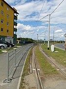 Wrocław - Linia tramwajowa na Kozanów i Stadion (7530206150).jpg