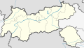 Location Map of the Tyrol