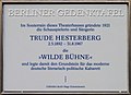 Trude Hesterberg, Kantstraße 12, Charlottenburg