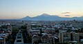 Yerevan with Mount Ararat during sunset