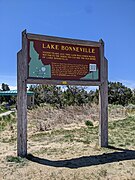 A sign for Lake Bonneville, Utah.jpg