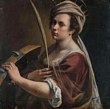 Artemisia Gentileschi, Self-Portrait as Saint Catherine of Alexandria, c. 1616